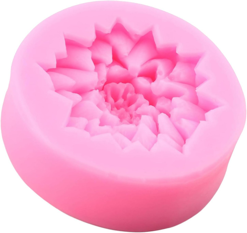 Flower Silicone Molds Chrysanthemum Daisy Flower Fondant Mold for Cake Decoratin gallery