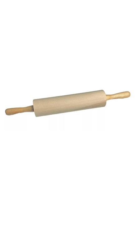 Classic Wooden Rolling Pin for Baking - 17-Inch Natural Beechwood Dough Rolle... gallery