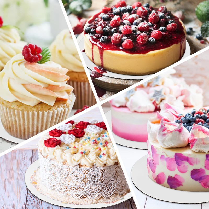 15PCS Cake Boards 10 inch Round， White Cake Board Rounds gallery