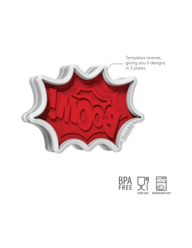 Tovolo Comic Burst Cookie Cutters gallery