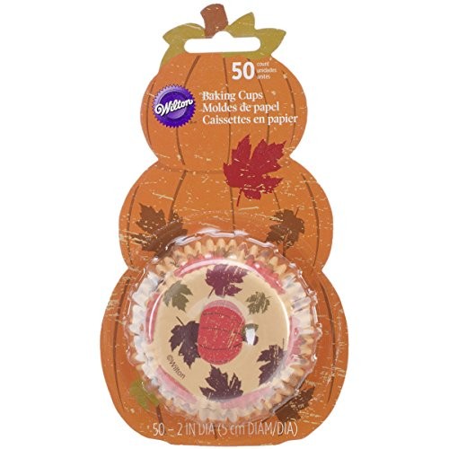 Wilton Pumpkin Fresh Bake Standard Cup 50ct 415-3056from JP