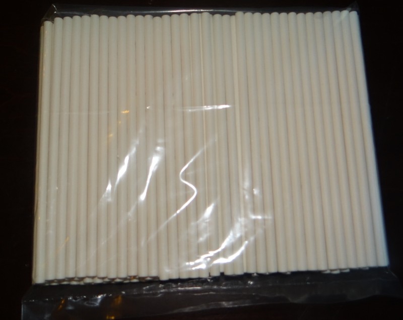 Sucker Lollipop Sticks 4 1/2″ x 5/32″ 200 ct. Candy & Chocolate Cake Pop Making