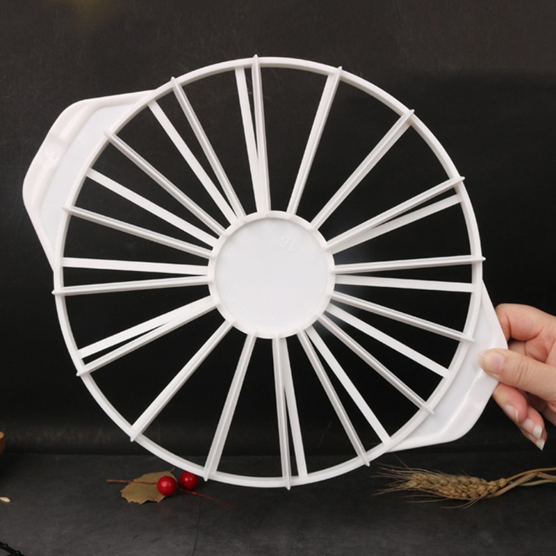 Bread Cake Divider Equal Portion Cutter Slicing Marker Baking Tool White gallery