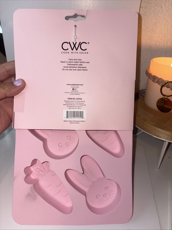 Cook With Color Silicone Mold Bunny And Carrots gallery