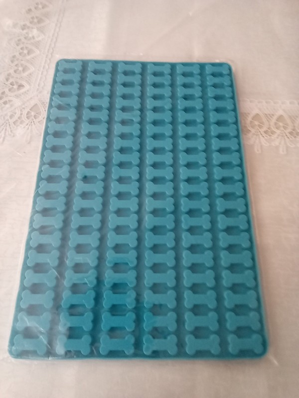 Dog Treat Molds Mini Dog Bone Silicone Molds, Dog Treat Maker blue mini bone NEW gallery