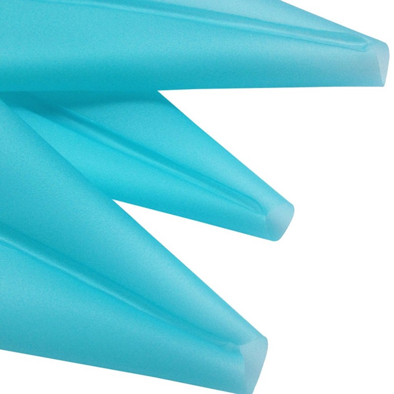 6 Pcs Reusable Silicone Pastry Bags Icing Piping Bags for Cupcake Decorating gallery