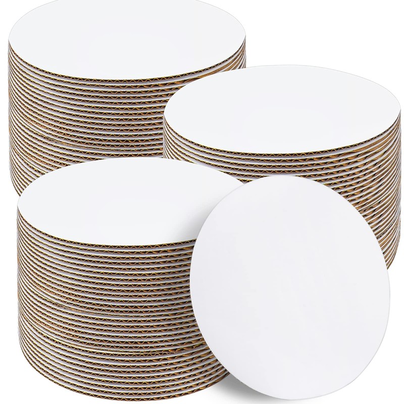 Cake Boards 50 PCS, Cake Boards 10 Inch Round, Cardboard Cake Rounds, Disposa…