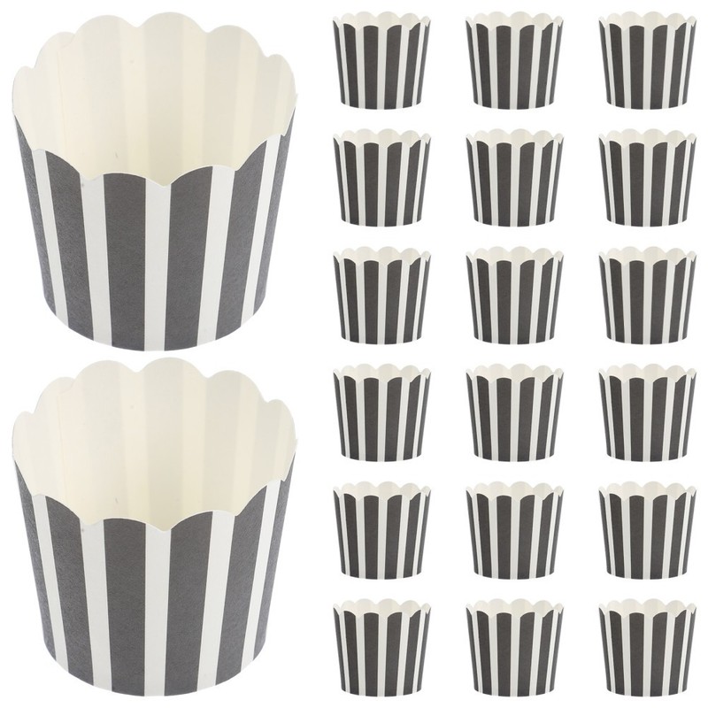 100Pcs Baking Cups Reusable Cake Packaging for Parties gallery