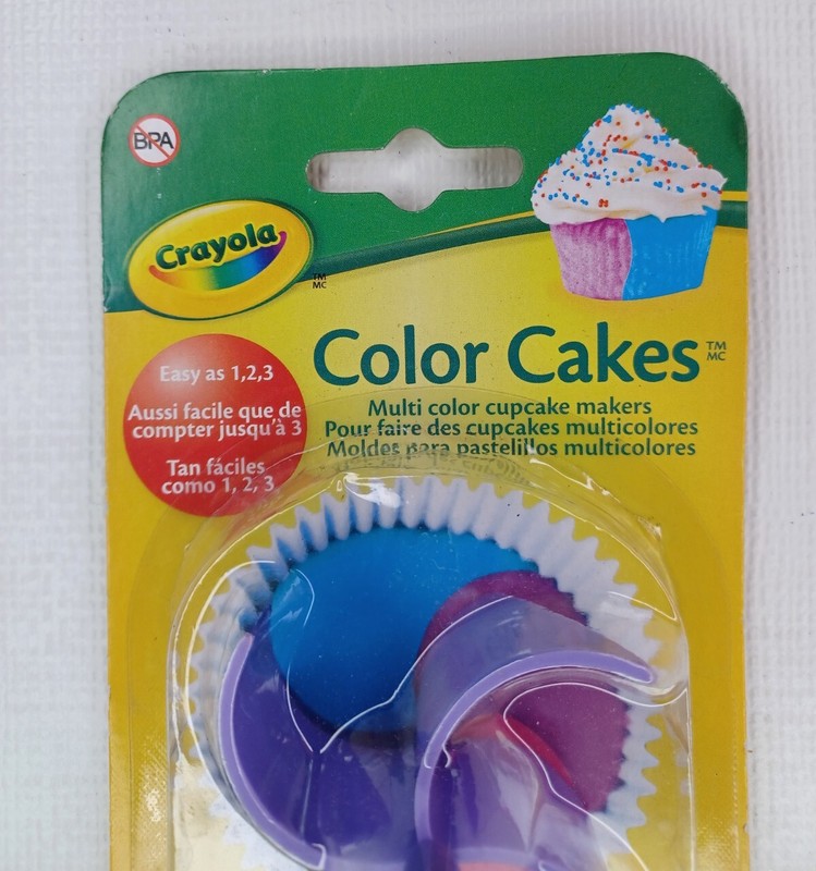 Crayola Color Cakes Multicolor Cupcake Makers For Swirl Cupcakes gallery