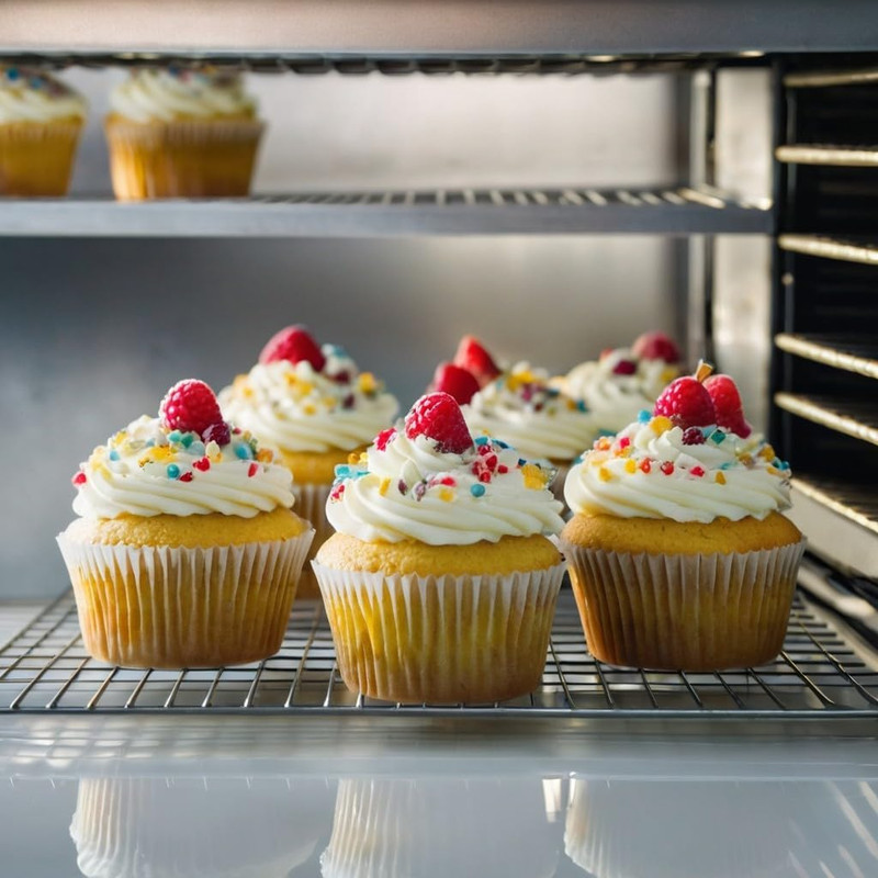 200Pcs White Standard Cupcake Liners for Baking Cup, No Smell, Grease-Proof Muff gallery
