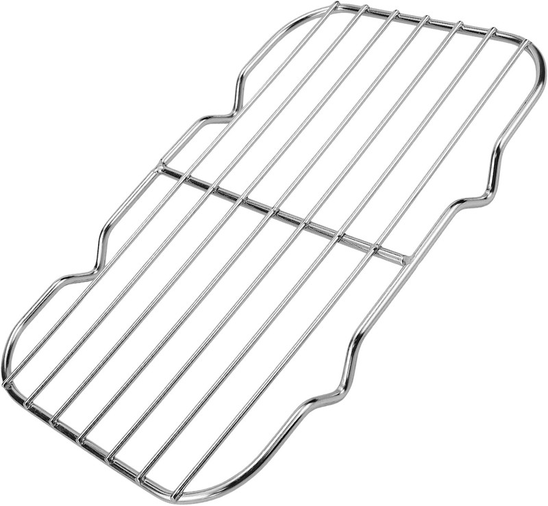 Small Roasting Rack 5.3 x 8.46 Inch Stainless Steel Wire Rack Wire Cooking