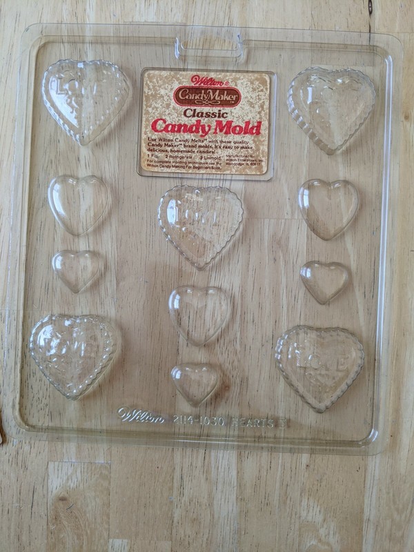 Wilton Hearts candy mold sheet 2114-1030 Current Instructions Recipes 1984 Set gallery