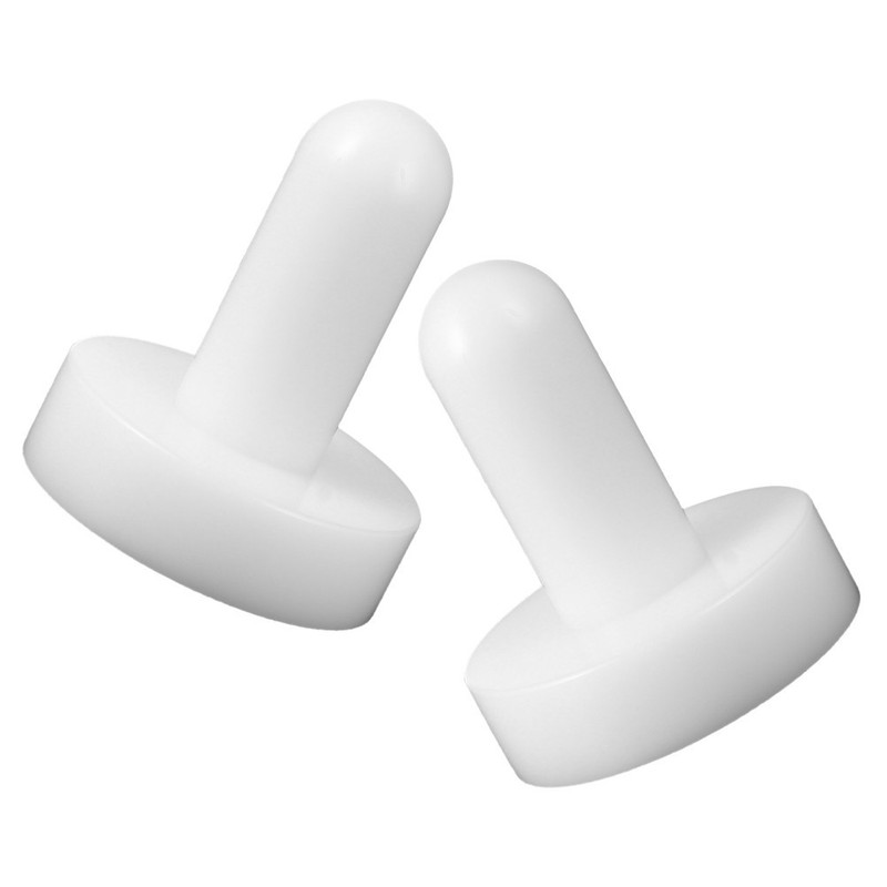 2 Pcs Round Tower Mold Handle Tart Molds for Baking Egg Crust Press
