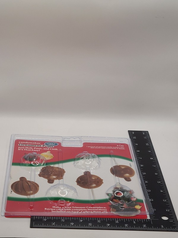 Vintage New Make 'n Mold Candy Mold Candy Maker Ornament Pops Holiday Lollipop gallery