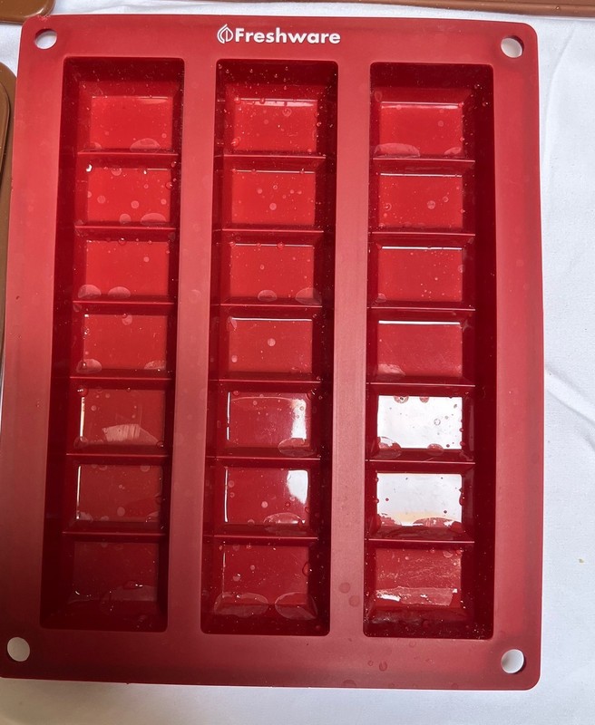 Silicon Chocolate Bar Molds Various Sizes and Shapes Easy to Use 8 pieces gallery