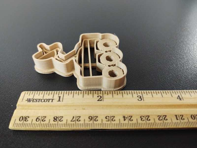 Mars Rover / Space Vehicle Cookie Cutter Stamp & Outline 2.5" NEW Great for Clay gallery