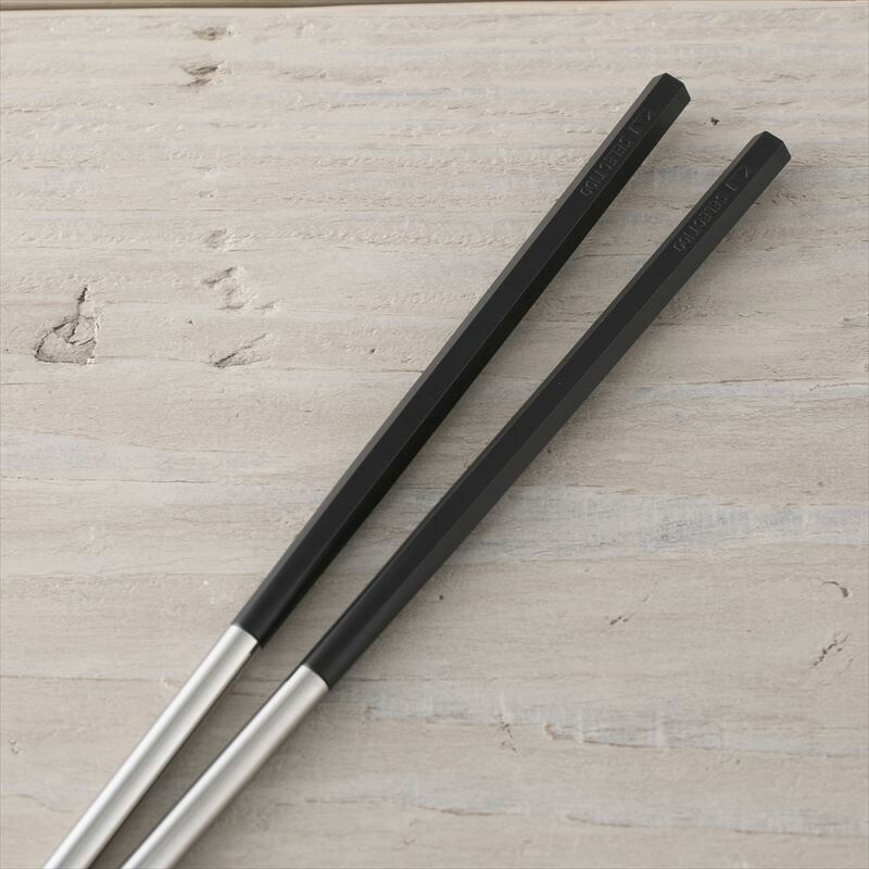Kai Select 100 Stainless Steel Cooking Chopsticks 33cm Saibashi Made in Japan gallery