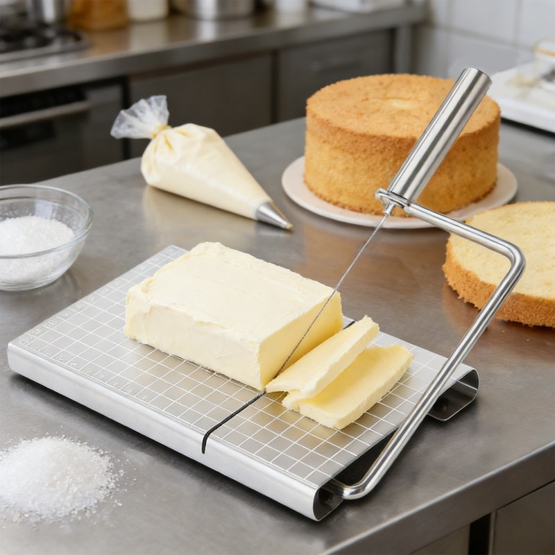 Multipurpose Replaceable Wire Cheese Slicer Cheese Stainless Steel Cheese Cutter gallery