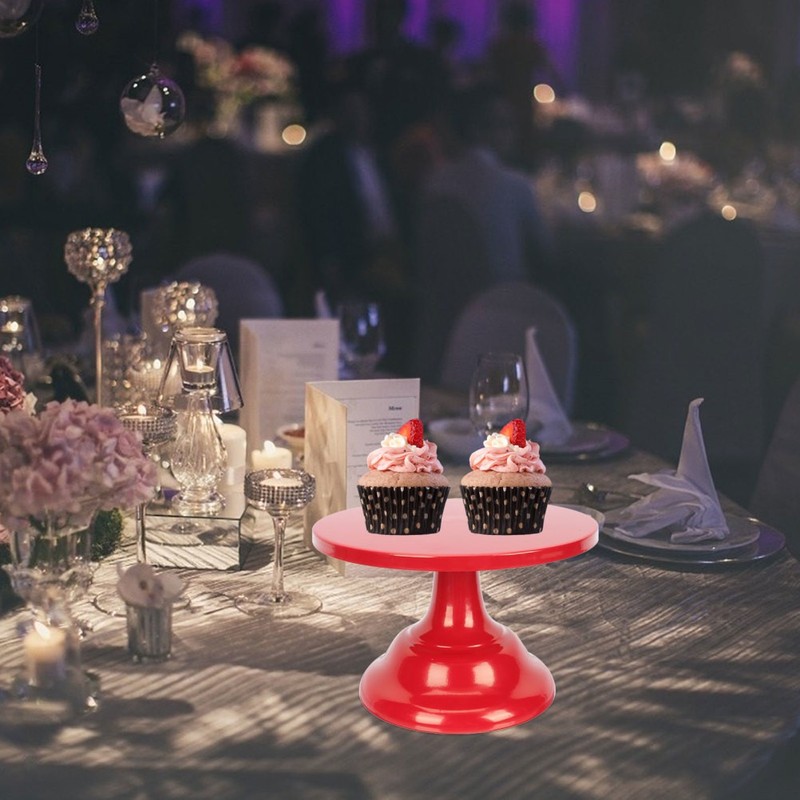 Iron Cake Storage Plate Cake Stand Dessert Stand Home Supplies gallery