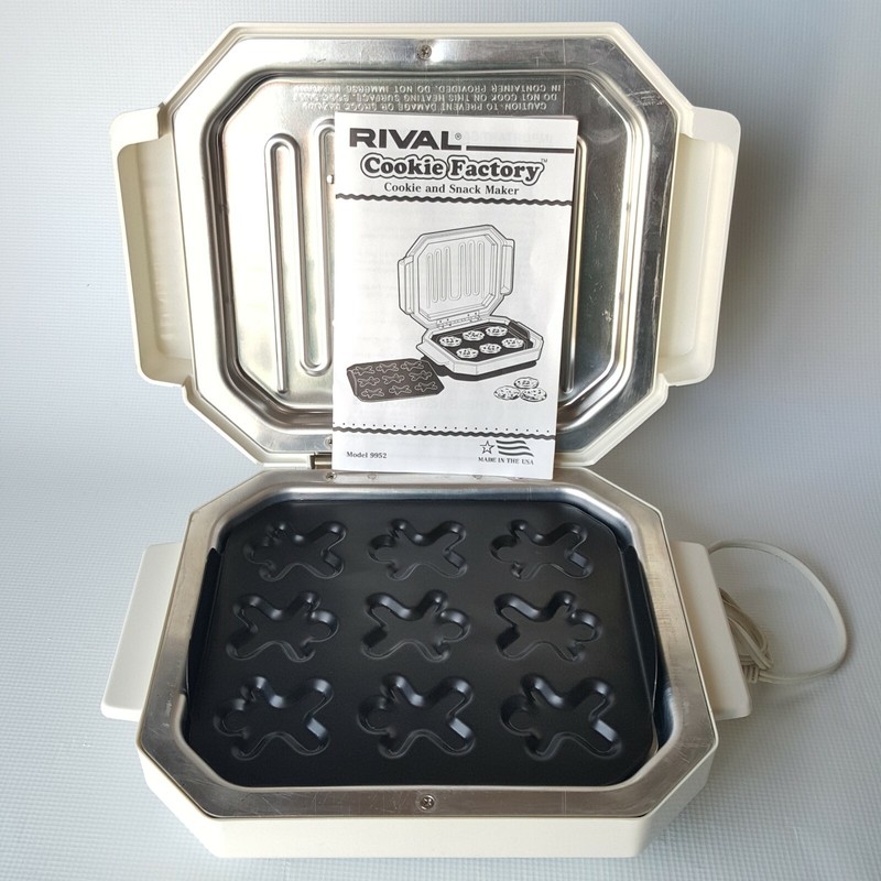 Rival Cookie Factory Model 9952 Cookie and Snack Maker gallery