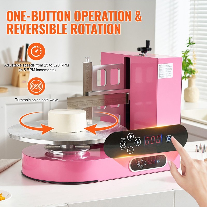 Cake Decorating Machine, Cake Cream Spreading Coating Smearing Machine, Low gallery