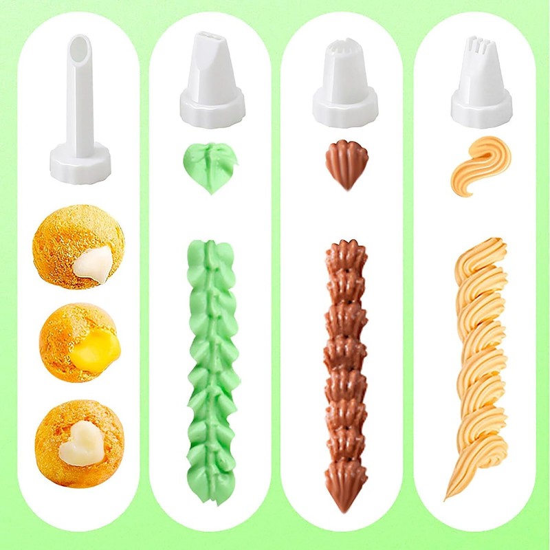 Suuker Cake Decorating Gun, Cupcake Icing Piping Kit, Type19 gallery