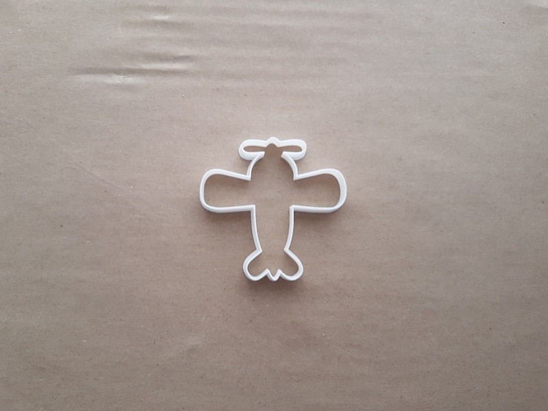 Plane Flight Aero Vintage Shape Cookie Cutter Dough Biscuit Pastry Fondant Sharp gallery