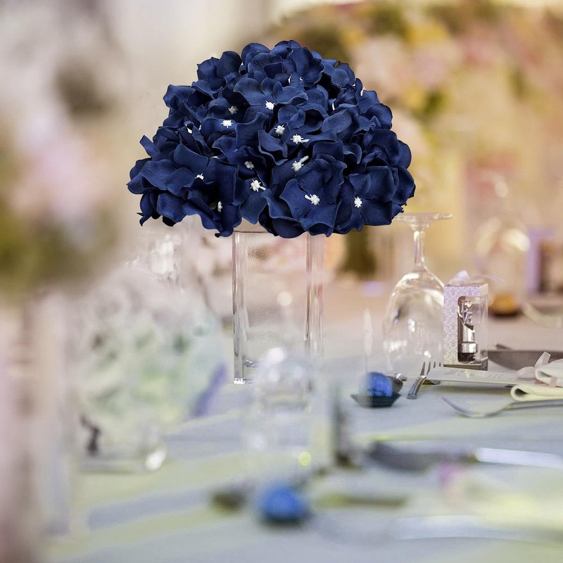 Diydofun Hydrangea Flower Balls For Centerpieces - 12 Pcs Artificial Floral gallery