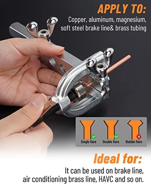 25 ft 3/16 Copper Coated Brake Line Kit (Includes 16 Fittings 3/16" Brake Lines gallery