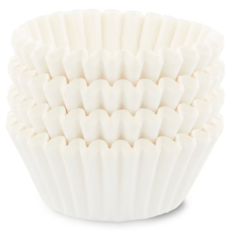 (12 pack) Great Value Mini Cupcake Liners, White, 100 Count gallery