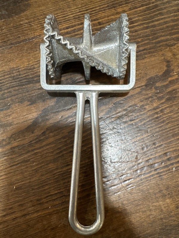 Vintage Norpro Fattigmann Norwegian Aluminum Cookie Roller SEATTLE USA