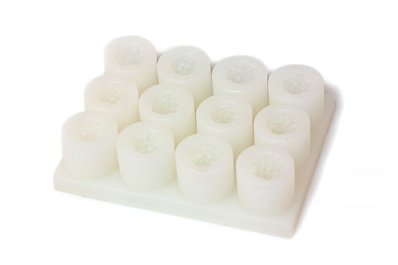 Raspberry Silicone Soap Mould – 12 Cavity
