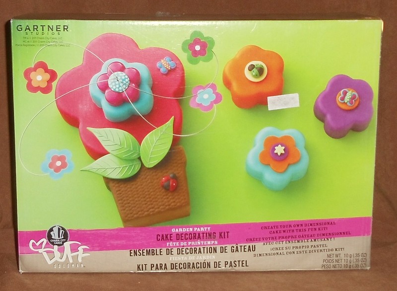 Duff Goldman Garden Party Cake Decorating Kit Charm City Cakes - Gartner Studio