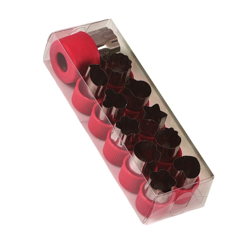 Pack of 12 Biscuit Molds Small Cookie Molds Various Shape Biscuit Cutter