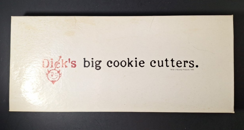 Dick’s Big Cookie Cutters – Male Anatomy Shape Set of 3 – Phallic Party Favors