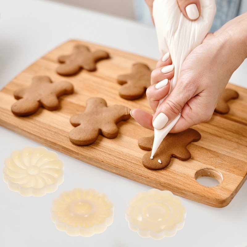1 Set 50G 3D Hand-pressure Mould Dessert Baking Tools for Kitchen gallery
