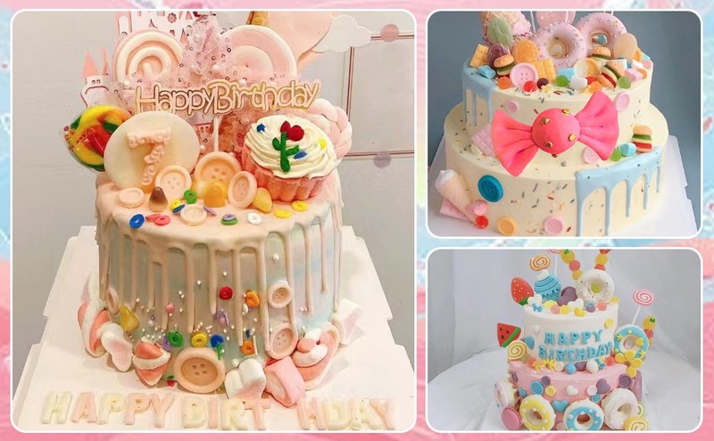 Candy Lollipop Molds 3Pcs, Candy Shape Cake Decorating Silicone Molds for DIY gallery
