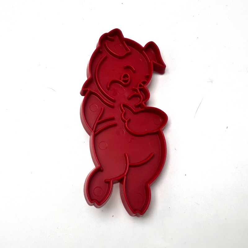 Vintage Holiday Cookie Cutters Pig Turkey Pumpkin Rabbit Man Tupperware gallery