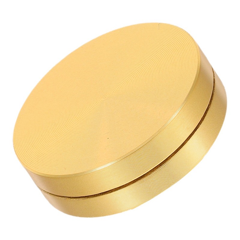 Aluminum Alloy Cake Stand With Tempered Glass Top And Bearing Rotation System gallery