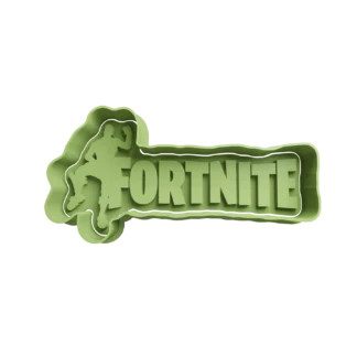 Fortnite Logo Cookie Cutter Fondant Biscuit Baking Tool