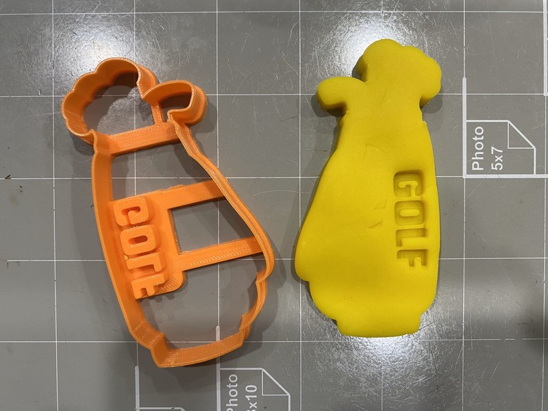 Golf Bag Cookie Cutter gallery