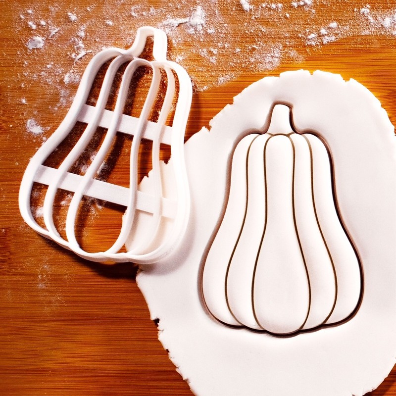 Tall Pumpkin Cookie Cutter – Thanksgiving Fall Harvest Festival Halloween party