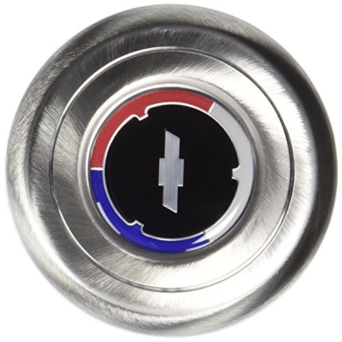 Grant 5643 Stainless Steel Horn Button (Chevy Bow Tie, Red/White/Blue) gallery