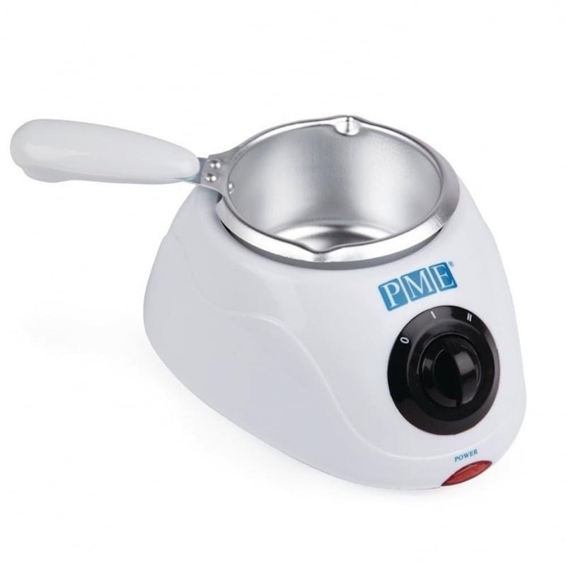 Electric Chocolate Melting Pot – USA plug,White,Standard