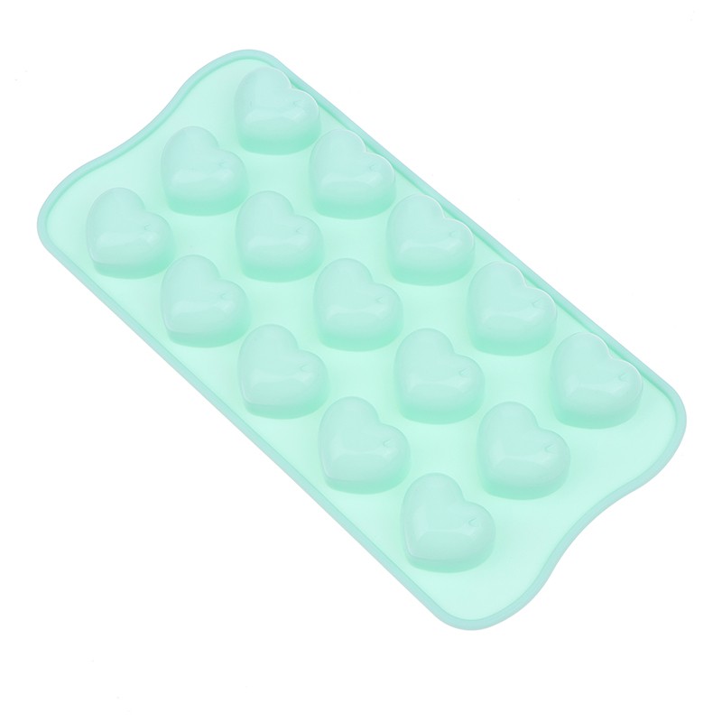 15 Hole Three-dimensional Heart-shaped Silicone Mold DIY Chocolate Baking Mold gallery