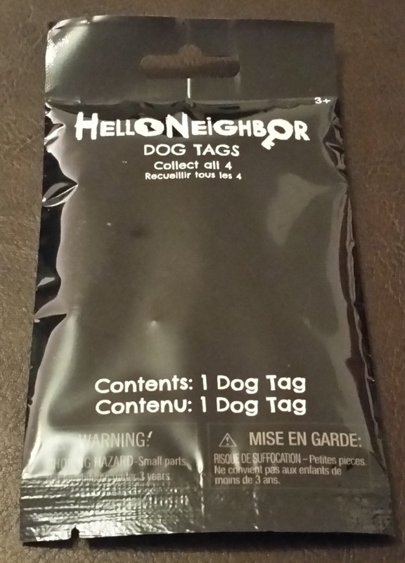 SEALED – Hello Neighbor dog tags – PAX West 2017