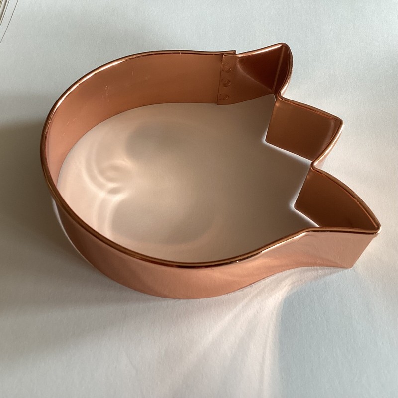 Robert Gordon COPPER Cookie Cutter TULIP 4.5” Jumbo FLOWER Rare! NEW No Card gallery