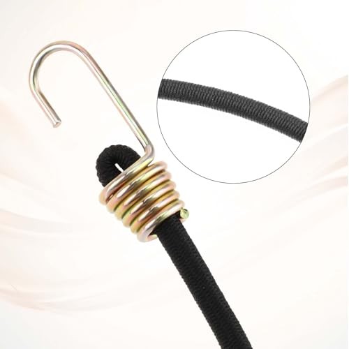 12 Pack Mini Bungee Cords with Hooks - 10 Inch Short Bungee - 12PCS gallery