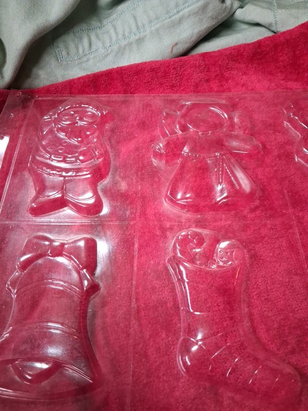3 Christmas Chocolate Molds gallery