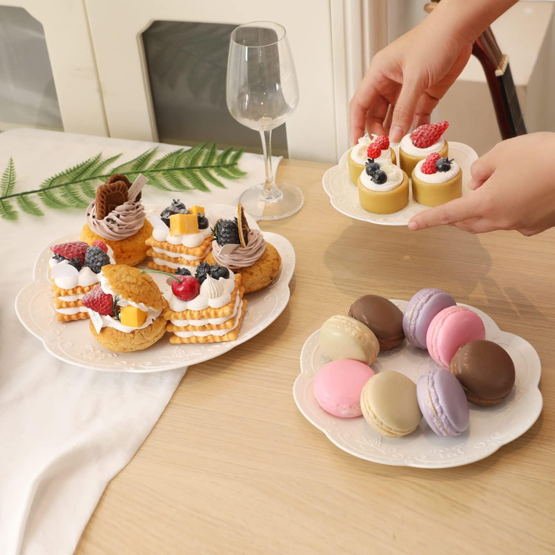 3 Tier Cupcake Stand Cake Stand - Plastic Tiered Serving Tray for Desserts, Cand gallery